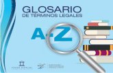 Glosario términos del poder judicial - Chile 2015