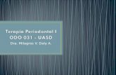 Presentacion terapia periodontal i odo 301 uasd
