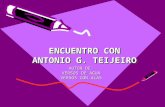 Encuentro con Antonio G. Teijeiro