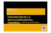 Proyecto de prevención Mutilación Genital Femenina y mediación socio sanitaria (Aragón)