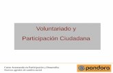 Voluntariado y Participación Ciudadana