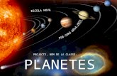 Projecte Els planetes P5 B Escola Nova