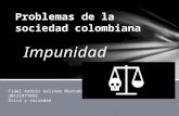 Problemas de la sociedad colombiana