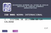 ISO 9001 NORMA INTERNACIONAL  4.- SISTEMA DE GESTIÓN DE LA CALIDAD