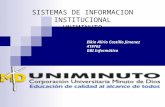 SISTEMAS DE INFORMACION INSTITUCIONAL UNIMINUTO
