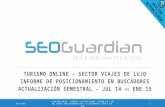 SEOGuardian - Tusimo Online-Sector viajes de lujo - 6 meses después