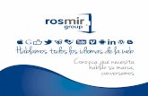 Rosmir Group, Catalogo de Servicios 2012