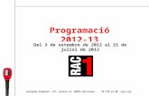 Programació RAC1 2012-13