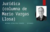 Informática jurídica (columna de Mario Vargas Llosa)