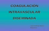 Coagulación Intravascular Diseminada - Octubre 2014