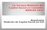 Medición de Capital Social en Cali (Barcas 2011)