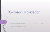Corrosión  y oxidación