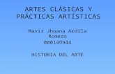 Artes clásicas y prácticas artísticas