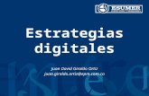 Estrategias digitales - Introducción