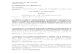 Ley General de Educaciòn - Ley Nro. 28044