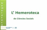 La Hemeroteca de Ciències Socials