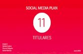 Social media plan  11 titulares