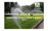 Ciclo hidrologico 2013