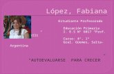 Portfolio de López, fabiana