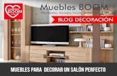 GUÍA DE DECORACIÓN: Muebles imprescindibles para decorar un salón perfecto