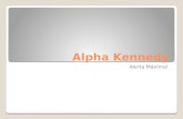 Alpha kennedy