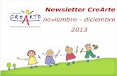Newsletter CreArte nov.  -  diciembre 2013