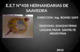 E.E.T Nº 458 HERNANDARIAS DE SAAVEDRA
