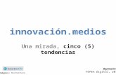Innovación en medios - #CongresoFOPEA