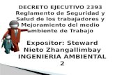 Decreto ejecutivo 2393 Ecuador