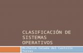 Clasificación de sistemas operativos