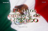 12 Datos De Mexico