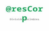 PRESENTACION POWER POINT LOCACIONES COCIN@RES