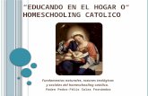 Catolicismo y educacion en el hogar