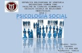 Presentacion psicologia social