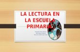 La lectura en la escuela primaria  (Margarita Gómez Palacios,  María Beatriz Villareal y María de Lourdes López Araiza)