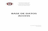 Base de Datos en Access 2013