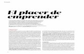 El Placer de Emprender, reportaje Revista Mujer