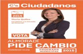 Programa electoral municipal 2015 almoradí