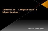 Semiotica liguistica e hipertextos