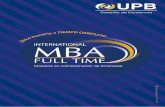MBA Full Time 2015 UPB