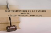 Enlace Ciudadano Nro. 272 - Estructura de la función judicial Código Procesal Unificado