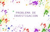 Metodologia Investigativo - Problema, Objetivos, Titulo