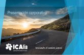 Presentación corporativa 2015 - ICAlia Solutions