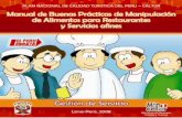 Manual de buenas prácticas de manipulaciónde alimentos para restaurantesy servicios afines