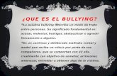 Que es el bullying hugo