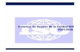 SISTEMAS DE GESTIÓN DE LA CALIDAD ISO 9001 2008