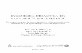 ingeniería didáctica en educación matemática