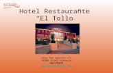 Hotel restaurante para empresas El Tollo en Utiel por Televiajes.TV