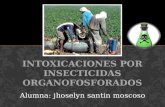 Intoxicación por organofosforados - toxicología