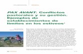 PAX AVANT conflictos pastoralismo Revista Foresta53-2011